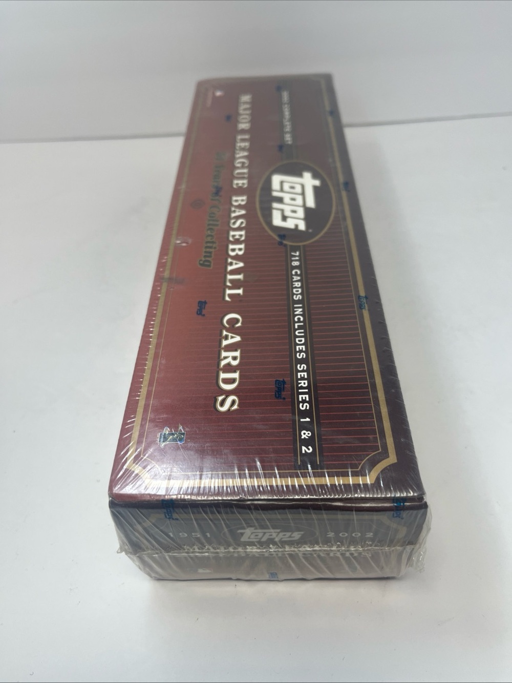 Topps 2002 MLB Baseball Complete Set Box 718 Cards Sports Trading Cards